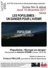 LES POPULISMES : UN DANGER POUR L’AVENIR